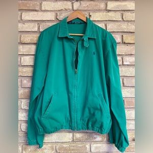 VINTAGE jacket POLO small pony Green Men’s XL